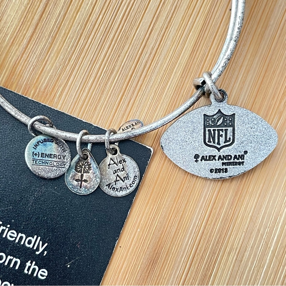 NFL Jets Alex and Annie positive energy reclaimed bracelet - Picture 8 of 8